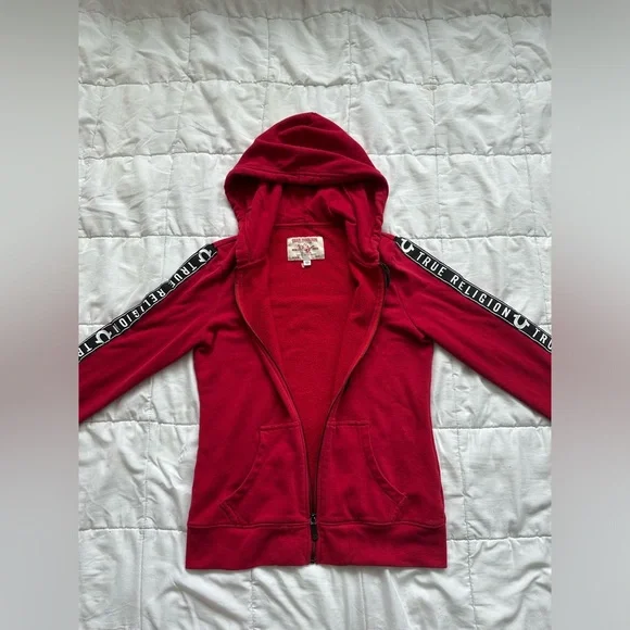 ᴛʀᴜᴇ ʀᴇʟɪɢɪᴏɴ ʜᴏʀꜱᴇꜱʜᴏᴇ ʀᴜʙʏ ʀᴇᴅ ᴢɪᴘ ᴜᴘ ʜᴏᴏᴅɪᴇ - Picture 2 of 7